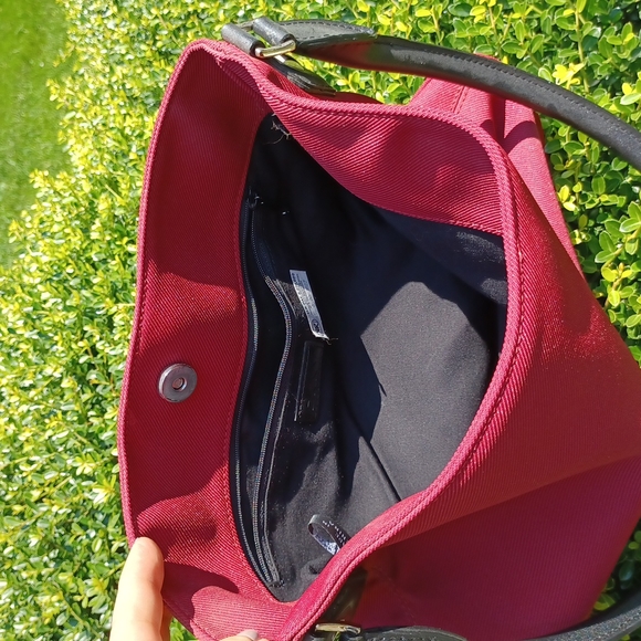 DKNY Canvas Shoulder Purse - Picture 4 of 7